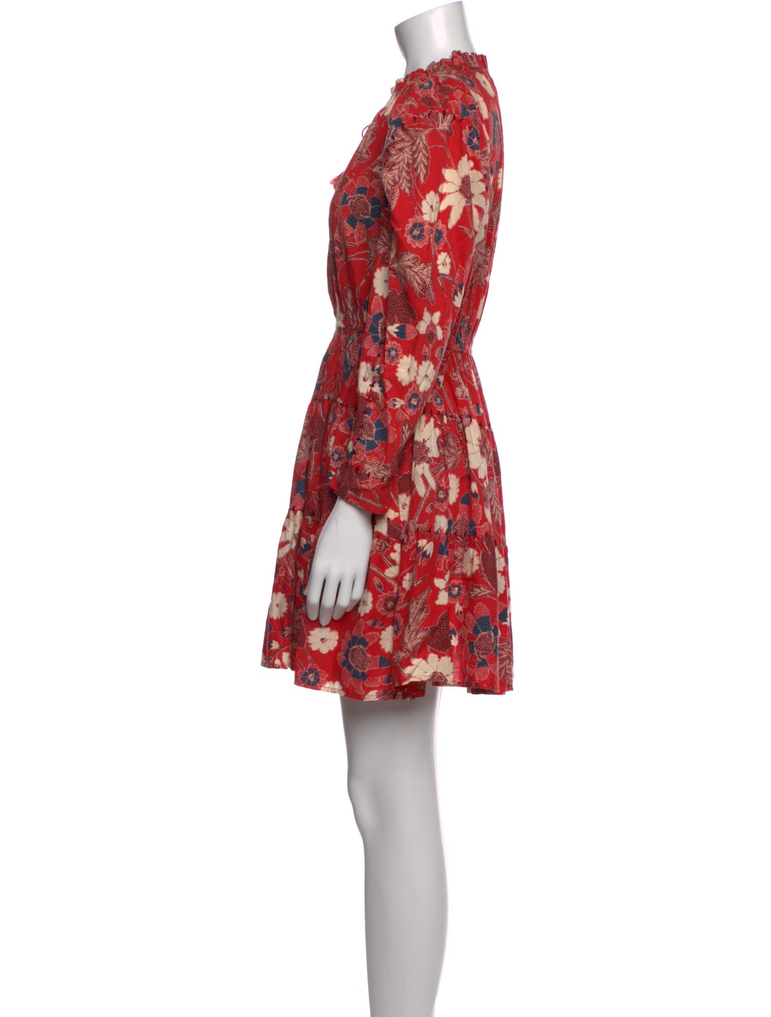 Ulla Johnson Floral Print Mini Dress