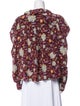 Ulla Johnson Silk Floral Print Blouse