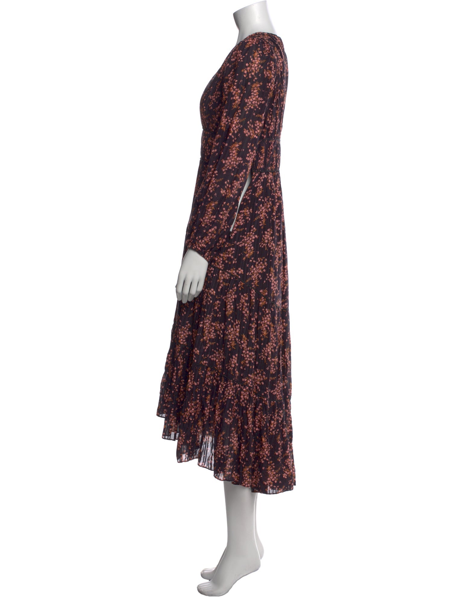 Ulla Johnson Floral Print Long Dress