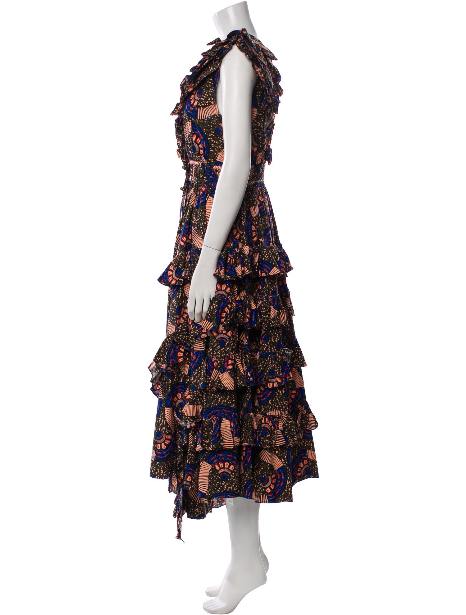 Ulla Johnson Printed Long Dress
