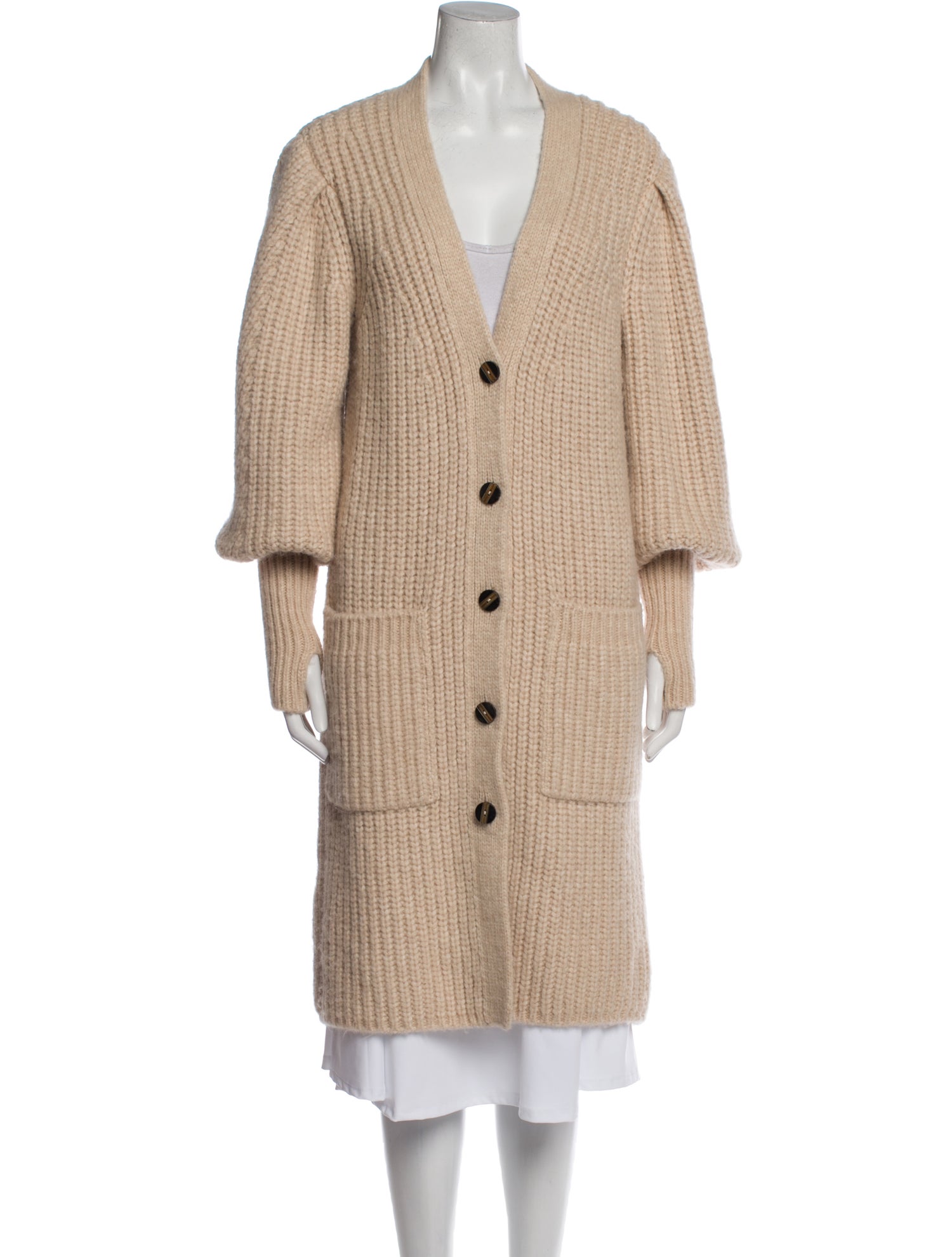 Ulla Johnson Alpaca V-Neck Sweater