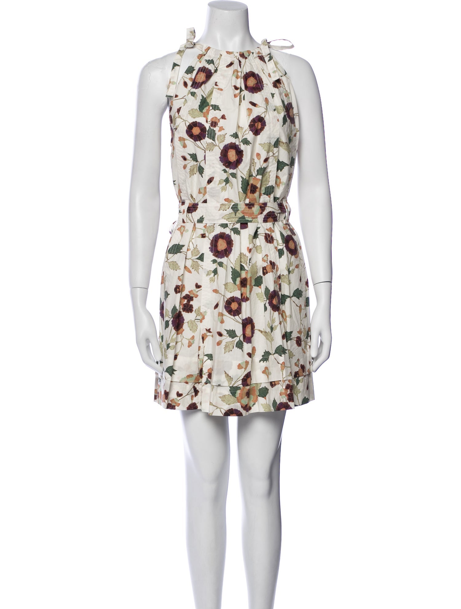 Ulla Johnson Floral Print Knee-Length Dress