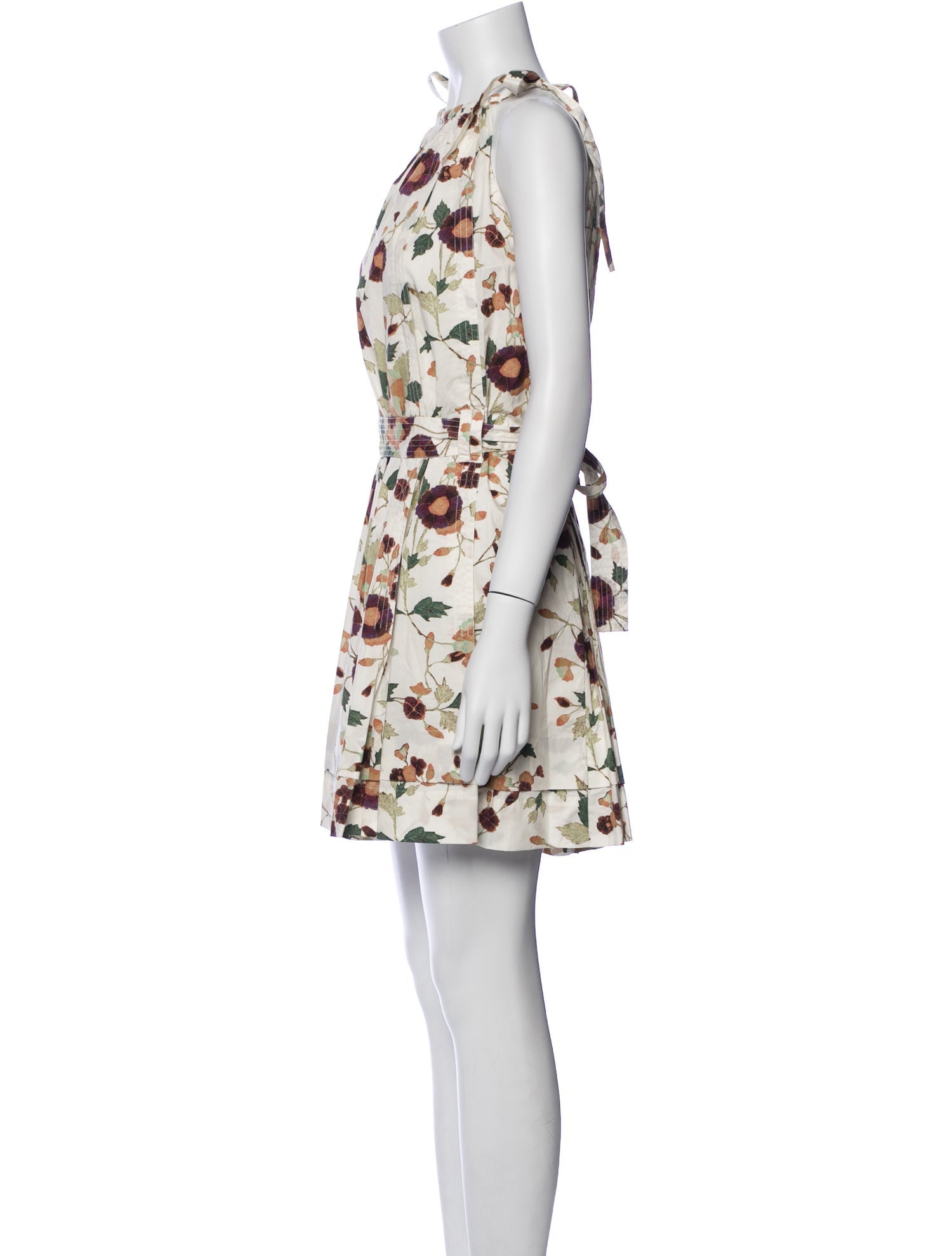 Ulla Johnson Floral Print Knee-Length Dress