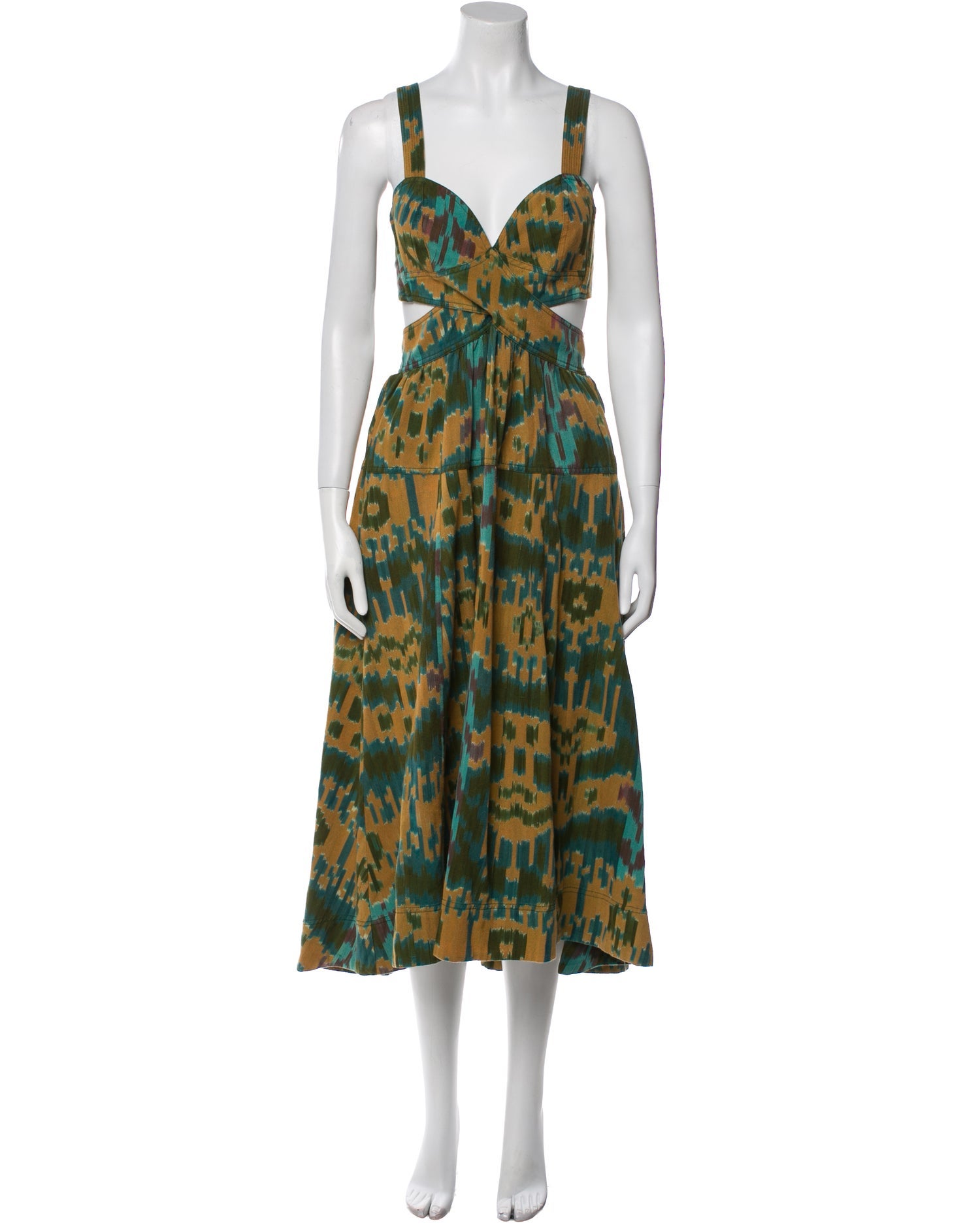 Ulla Johnson Printed Long Dress