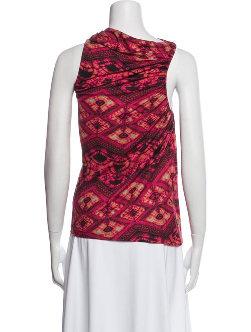 Ulla Johnson Paisley Print Cowl Neck Top