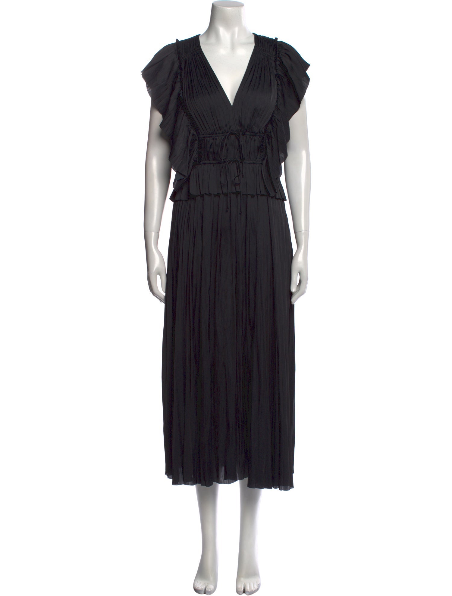 Ulla Johnson V-Neck Long Dress