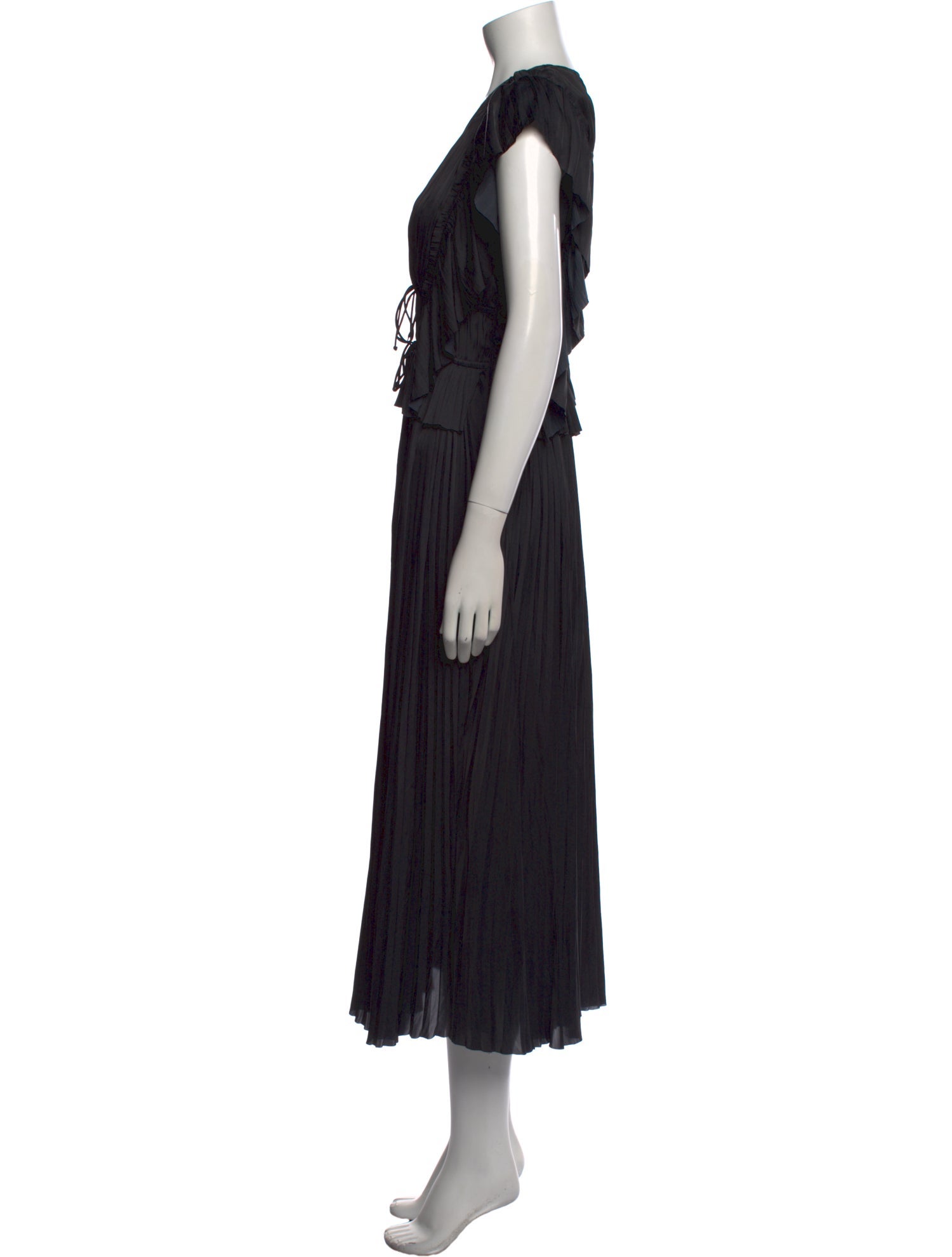 Ulla Johnson V-Neck Long Dress