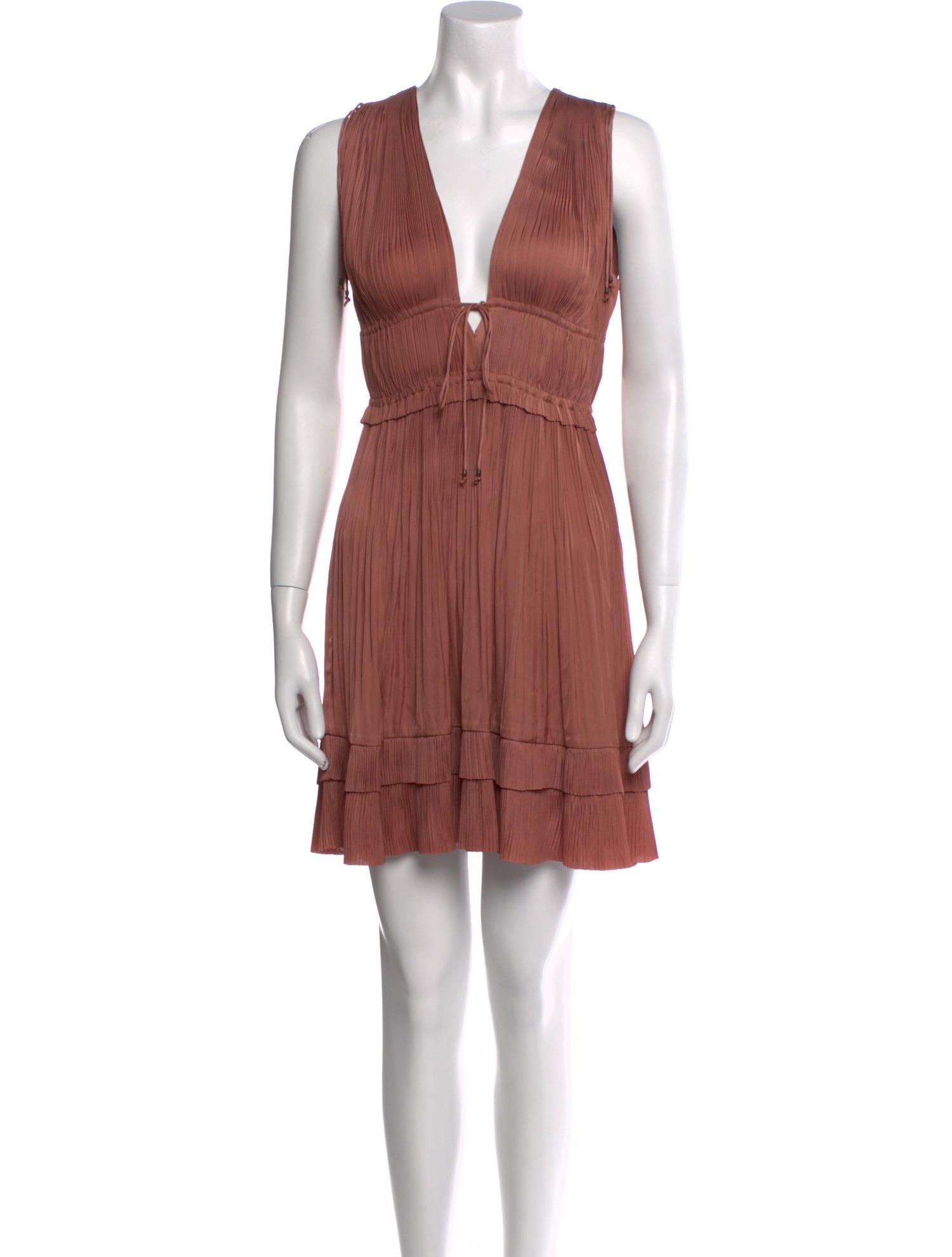 Ulla Johnson V-Neck Mini Dress