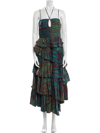 Ulla Johnson Silk Long Dress