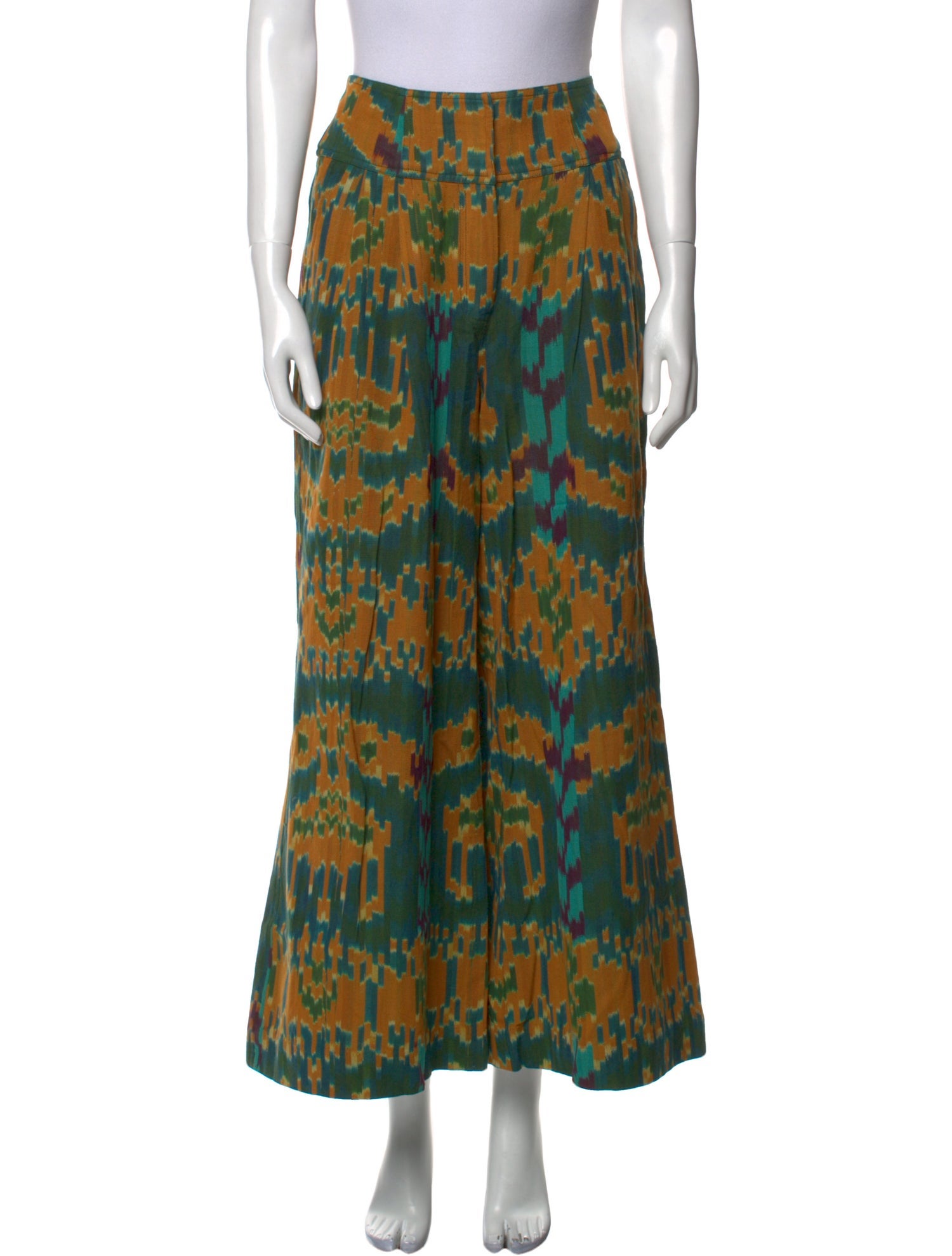 Ulla Johnson Printed Wide Leg Pants