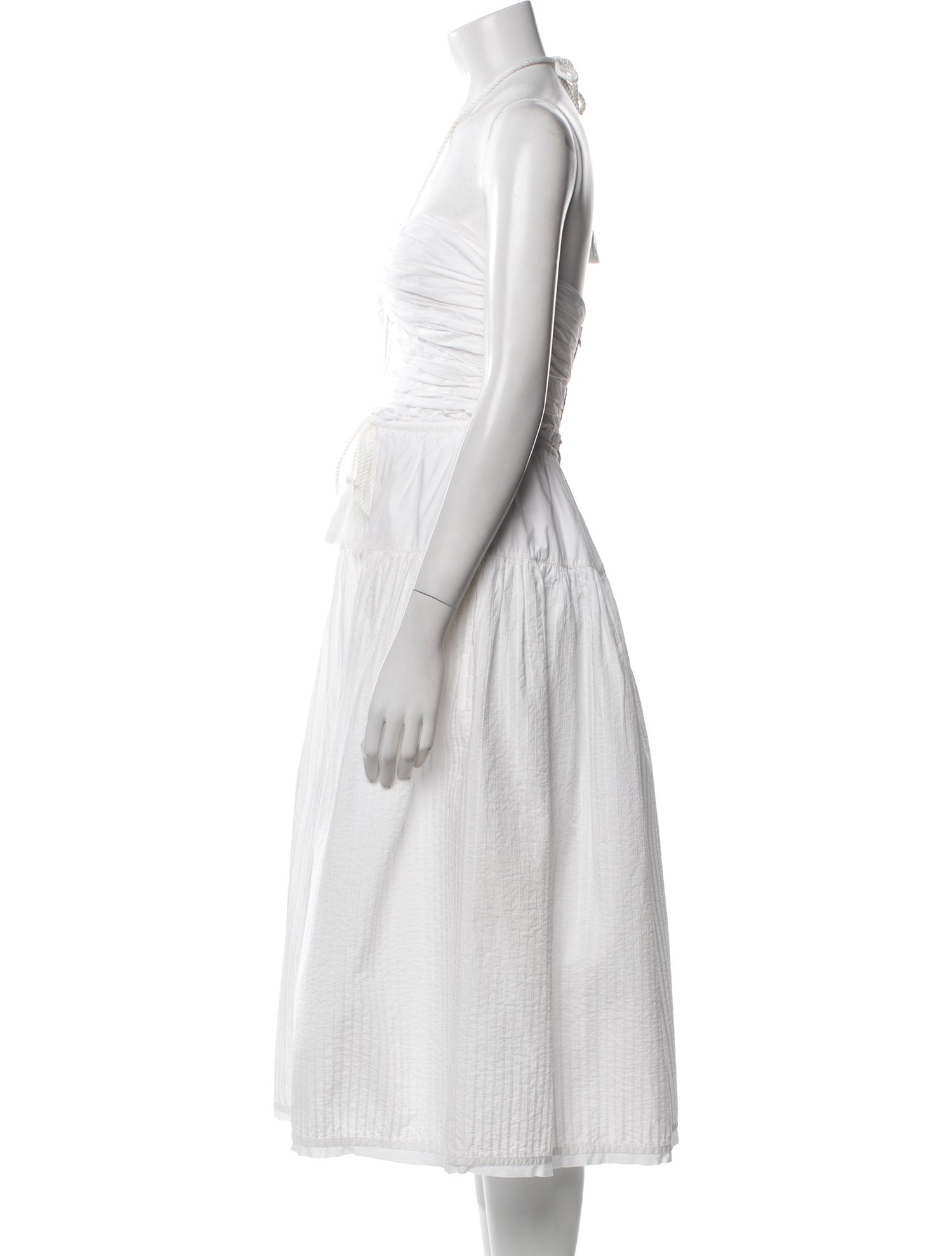 Ulla Johnson Halterneck Knee-Length Dress