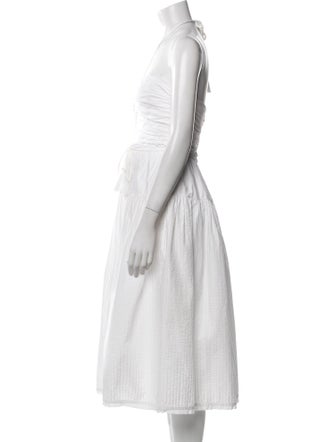 Ulla Johnson Halterneck Knee-Length Dress