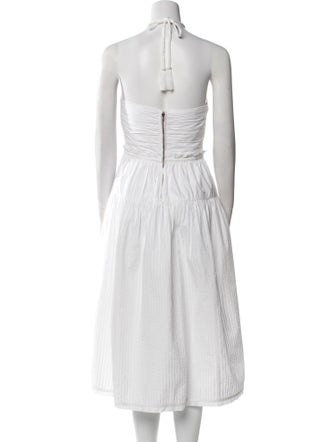 Ulla Johnson Halterneck Knee-Length Dress