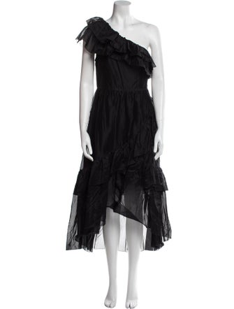 Ulla Johnson One-Shoulder Long Dress