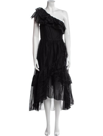 Ulla Johnson One-Shoulder Long Dress