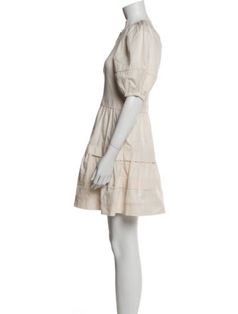 Ulla Johnson Crew Neck Mini Dress