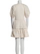 Ulla Johnson Crew Neck Mini Dress