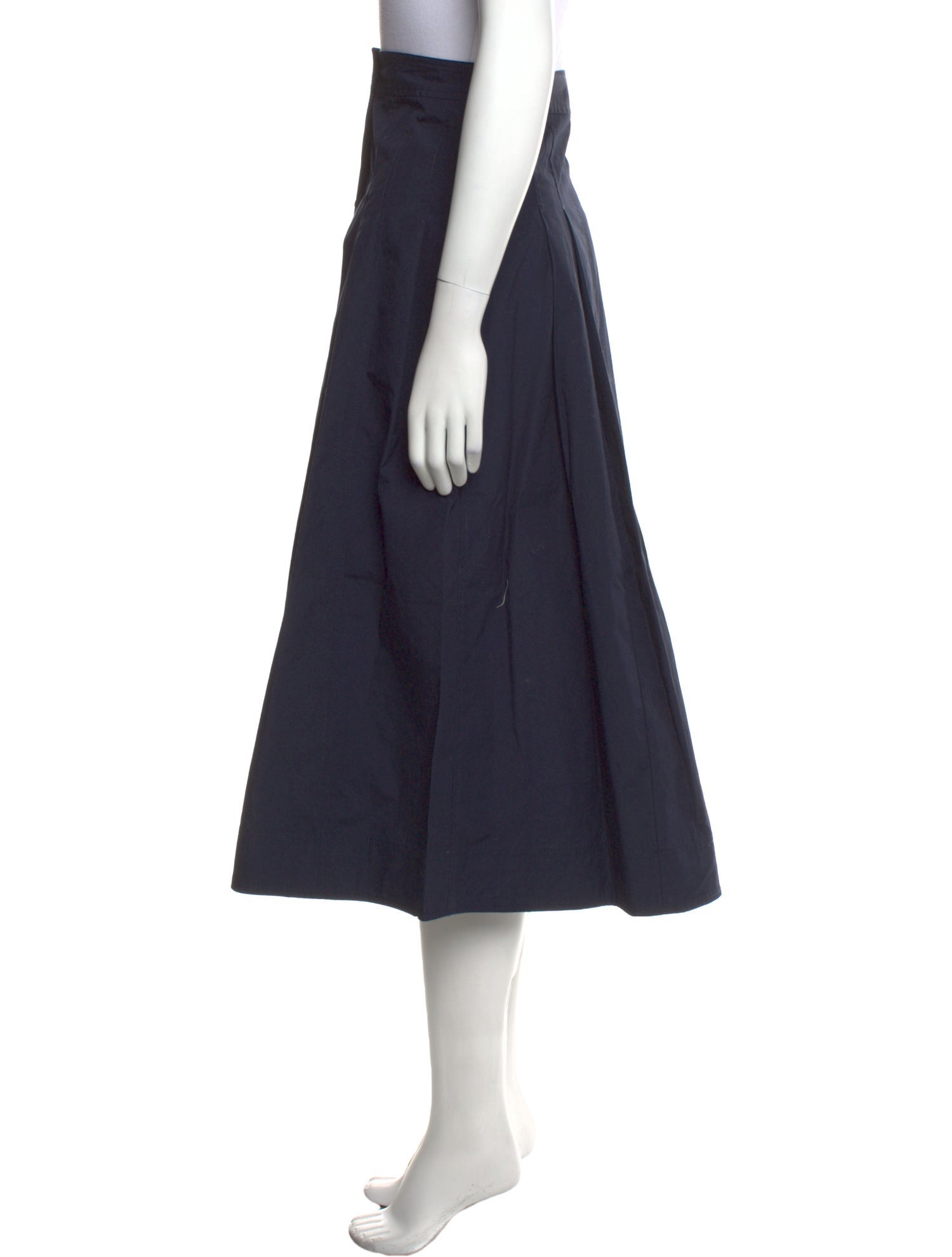 Ulla Johnson Pleated Accents Midi Length Skirt