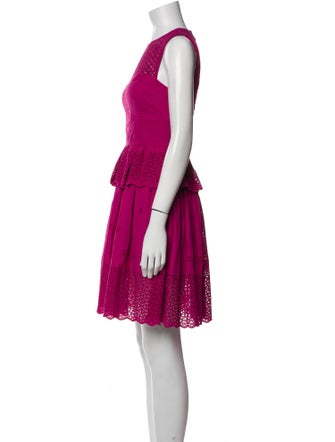 Ulla Johnson Crew Neck Mini Dress