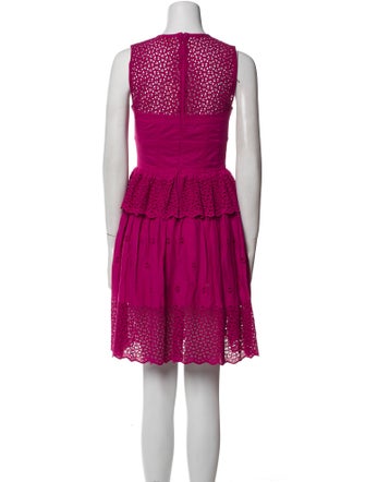 Ulla Johnson Crew Neck Mini Dress