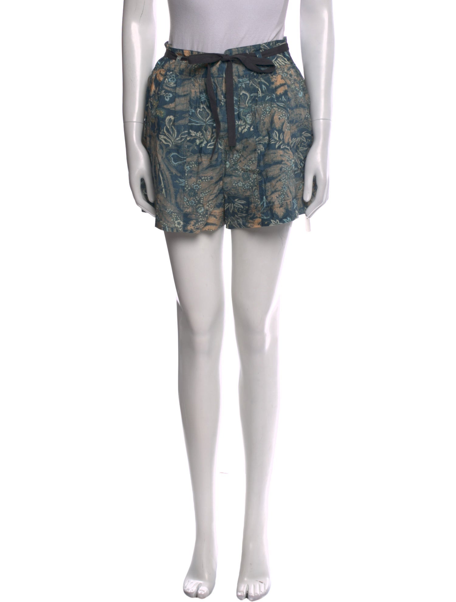 Ulla Johnson Floral Print Mini Shorts