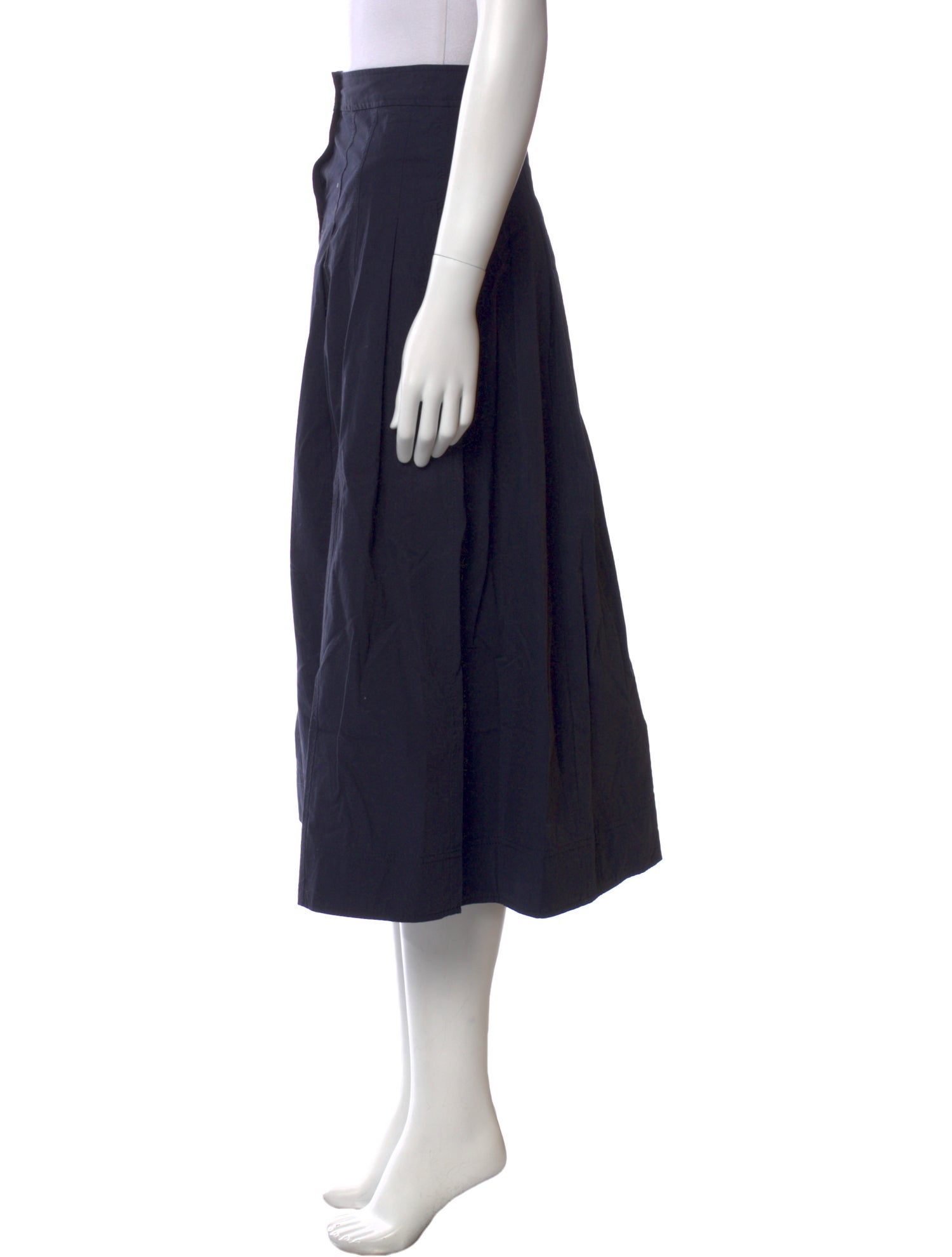 Ulla Johnson Pleated Accents Midi Length Skirt