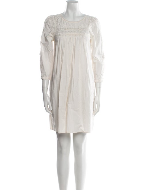 Ulla Johnson Scoop Neck Mini Dress