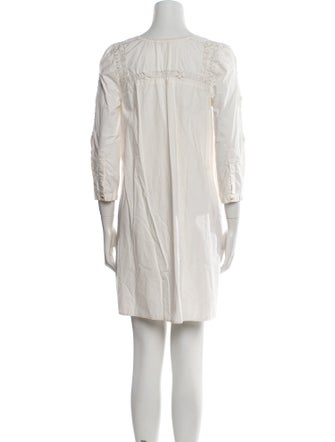 Ulla Johnson Scoop Neck Mini Dress