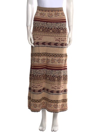 Ulla Johnson Printed Midi Length Skirt