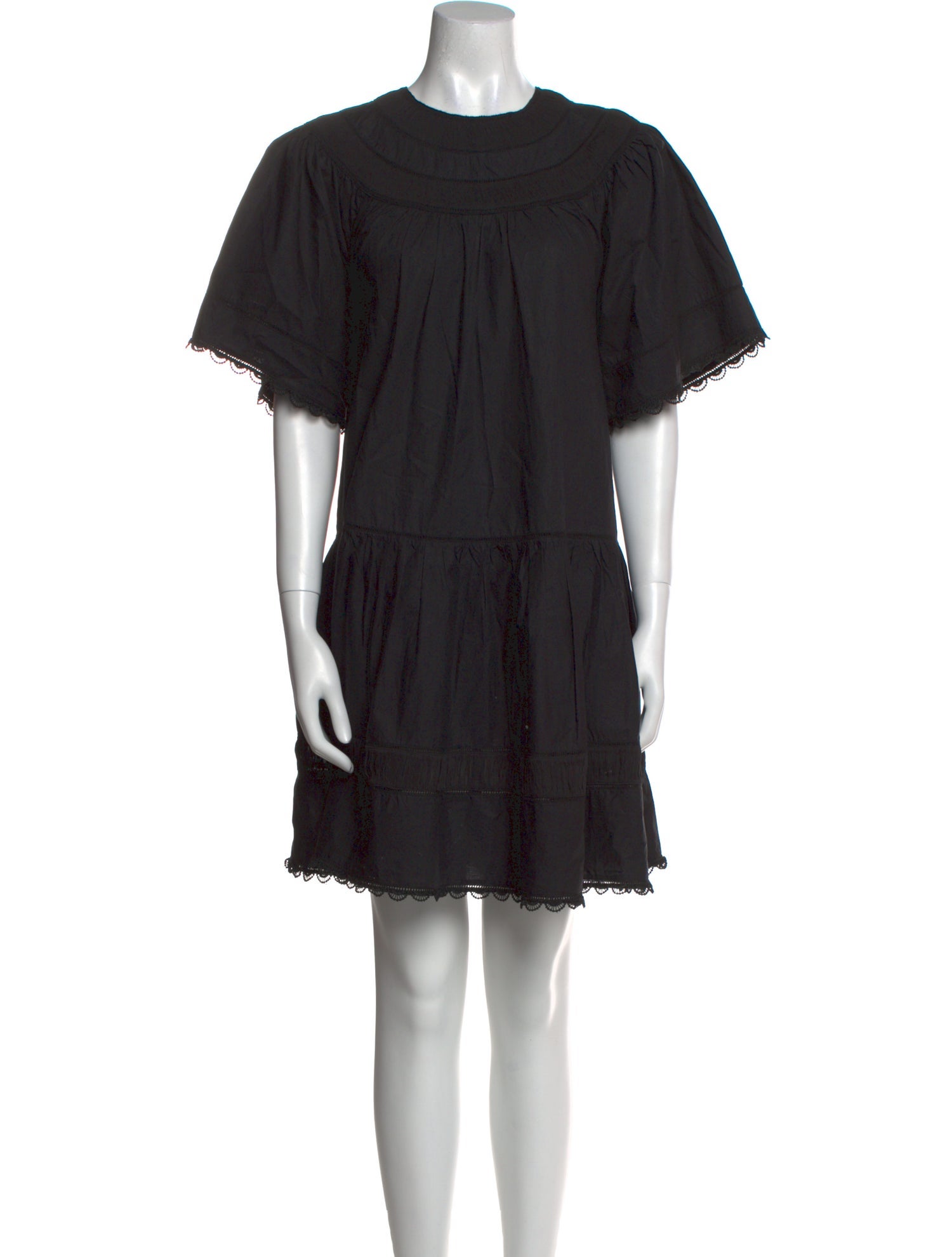 Ulla Johnson Crew Neck Mini Dress