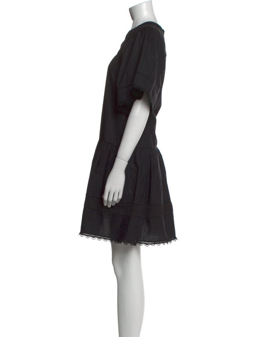 Ulla Johnson Crew Neck Mini Dress