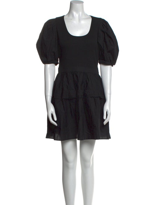 Ulla Johnson Scoop Neck Mini Dress