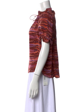 Ulla Johnson Silk Printed Blouse