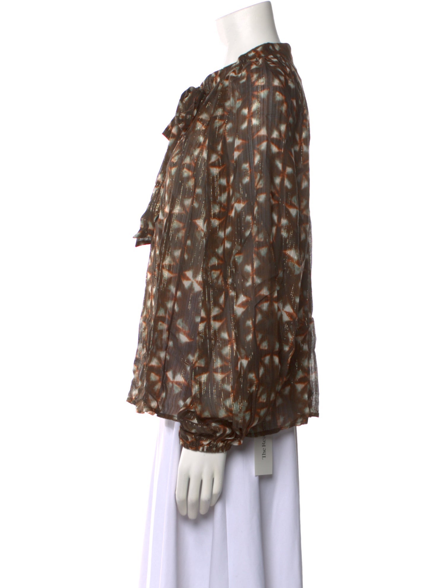 Ulla Johnson Silk Printed Blouse