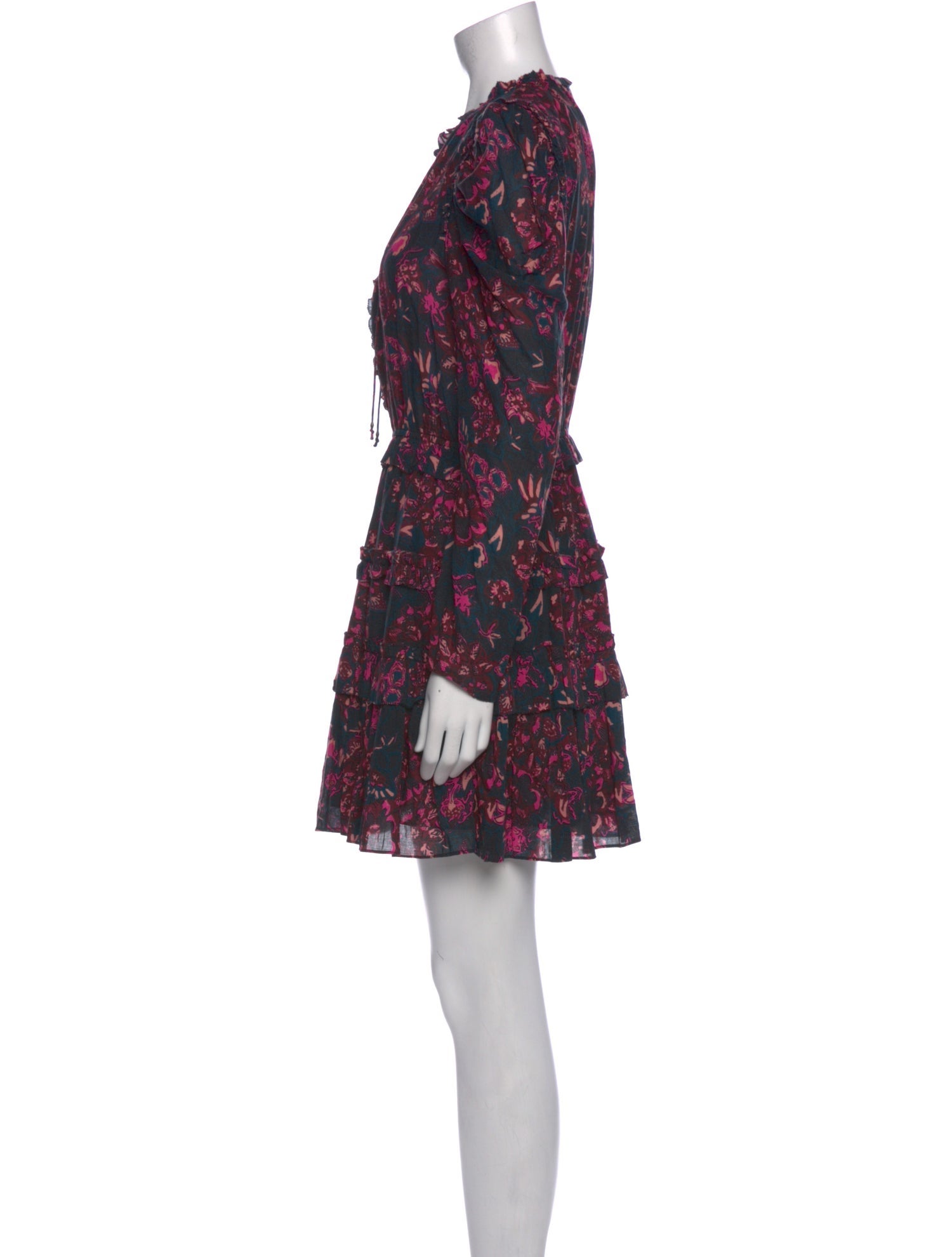 Ulla Johnson Floral Print Mini Dress
