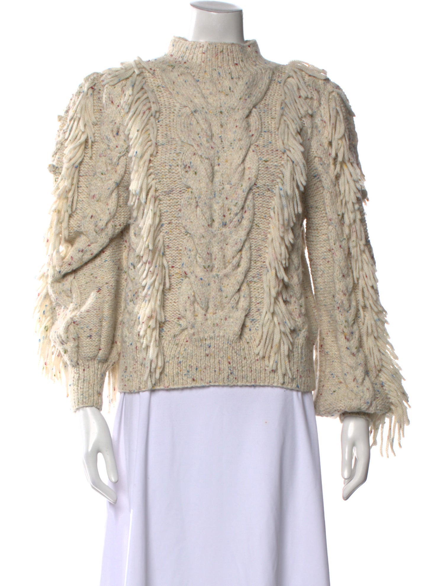 Ulla Johnson Baby Alpaca Mock Neck Sweater