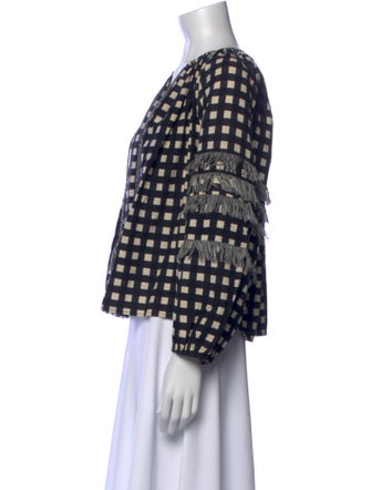 Ulla Johnson Silk Printed Blouse