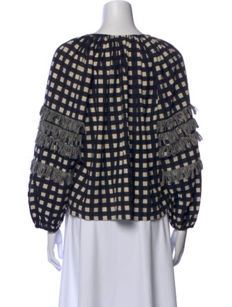 Ulla Johnson Silk Printed Blouse