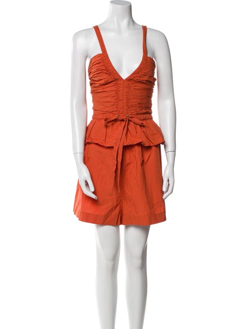Ulla Johnson Plunge Neckline Romper