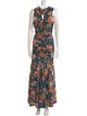 Ulla Johnson Floral Print Long Dress