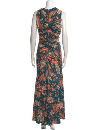 Ulla Johnson Floral Print Long Dress
