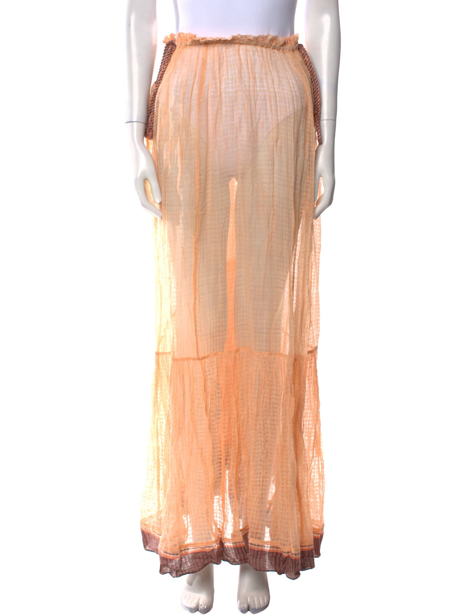 Ulla Johnson Tassel Accents Long Skirt