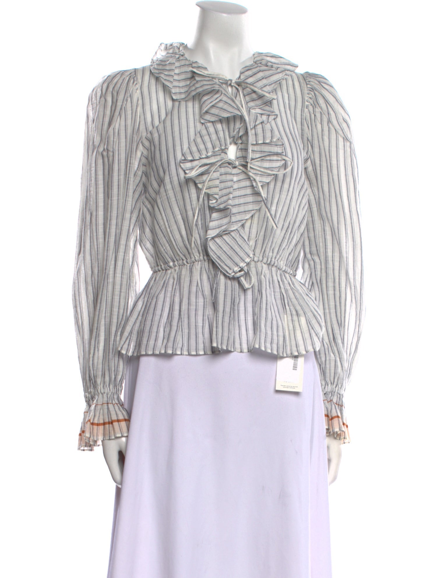 Ulla Johnson Striped Long Sleeve Top