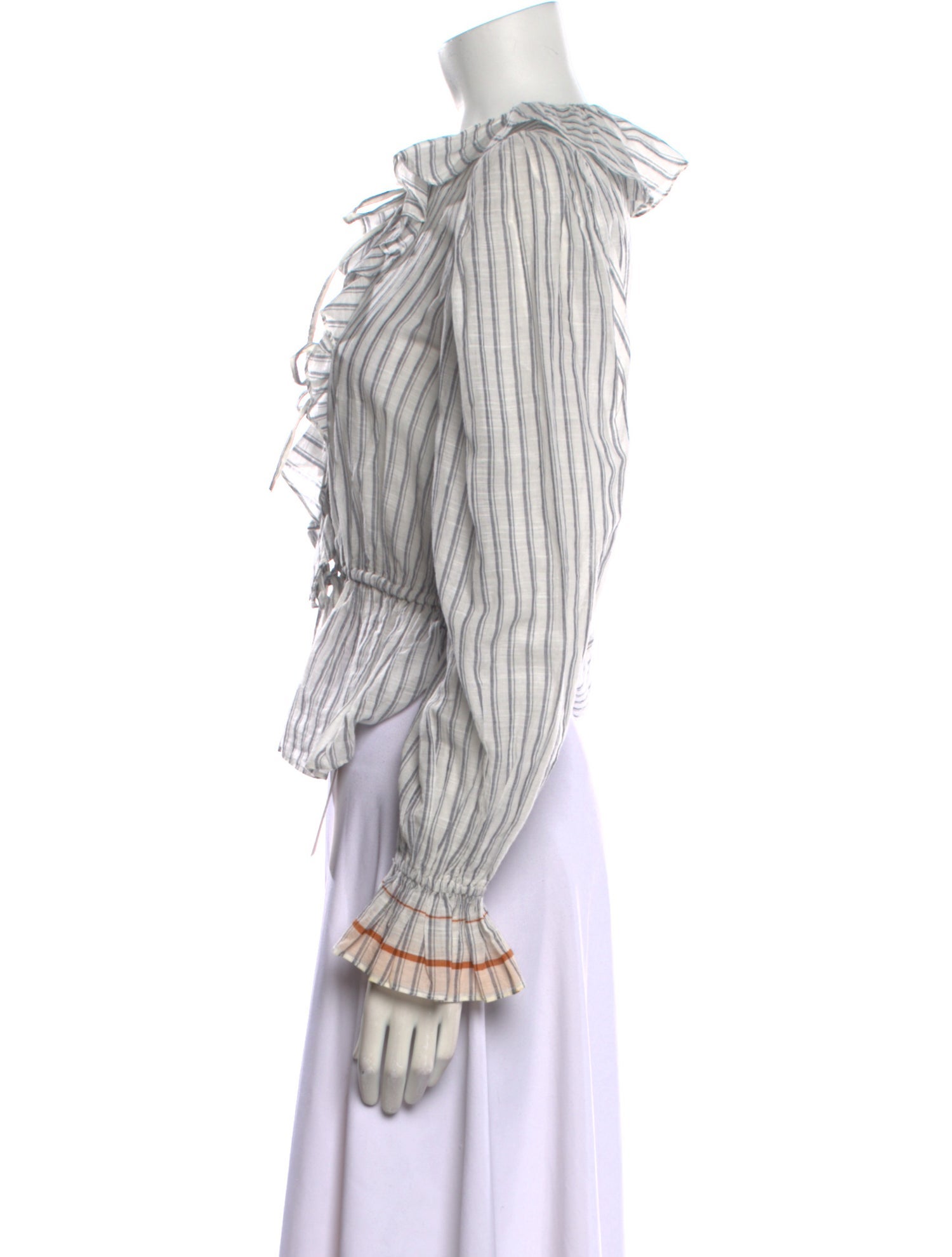 Ulla Johnson Striped Long Sleeve Top