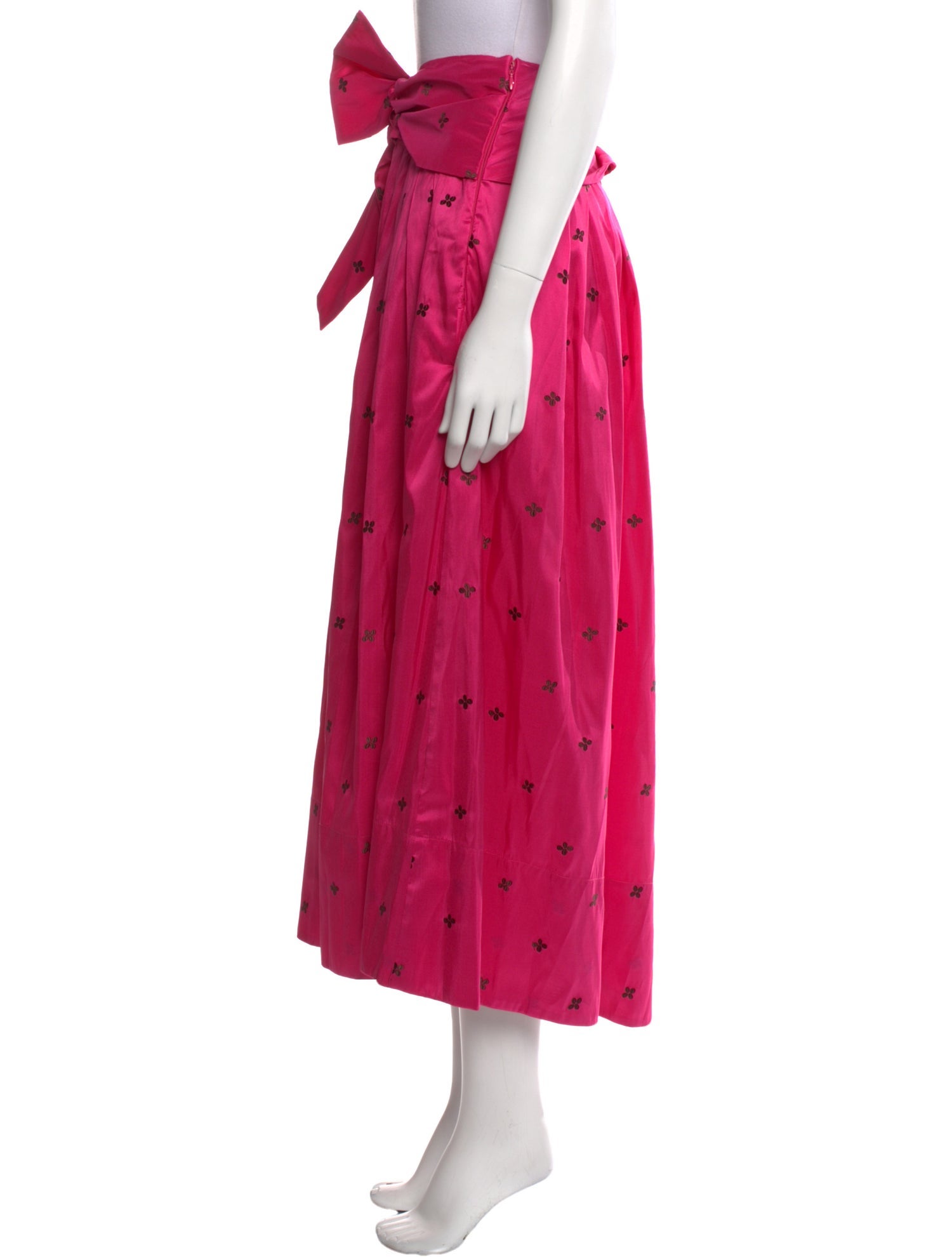 Ulla Johnson Linen Midi Length Skirt