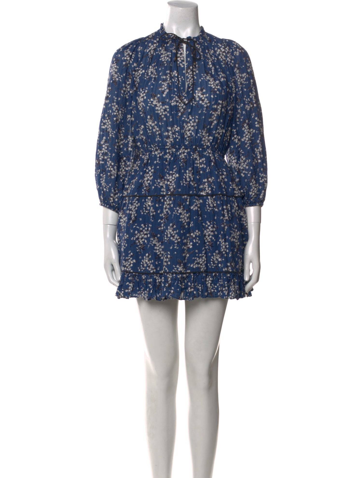 Ulla Johnson Floral Print Mini Dress