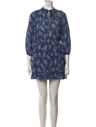 Ulla Johnson Floral Print Mini Dress