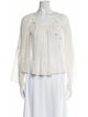 Ulla Johnson Silk Square Neckline Blouse
