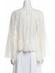 Ulla Johnson Silk Square Neckline Blouse
