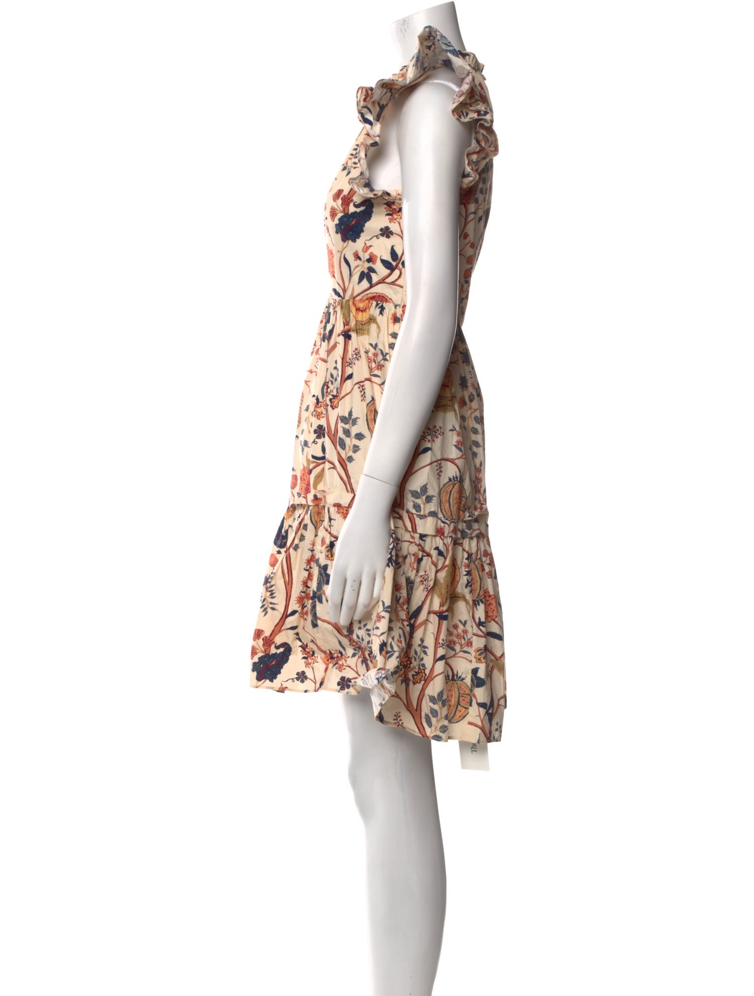 Ulla Johnson Floral Print Knee-Length Dress